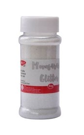 Pudra glitter monosararita alba 60g daco white